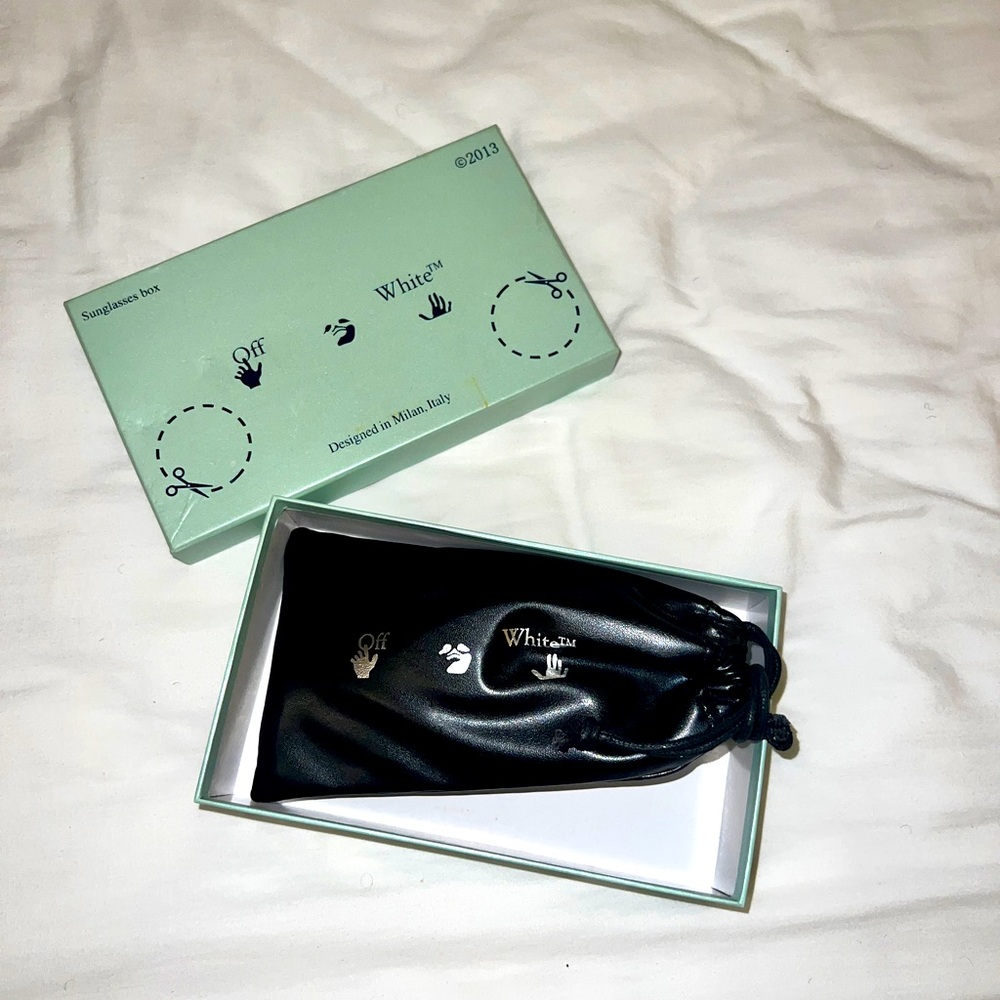 Off-white glasses for men